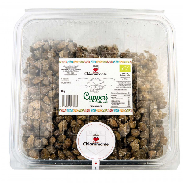 Capperi sotto sale 1kg - Tenuta Chiaramonte