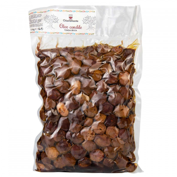 Olive Condite Tonda Iblea 1kg - Tenuta Chiaramonte