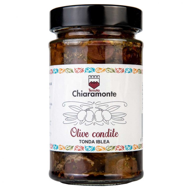 olive tonde iblea condite tenuta chiaramonte