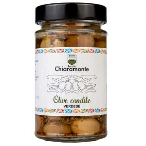 olive verdi condite tenuta chiaramonte