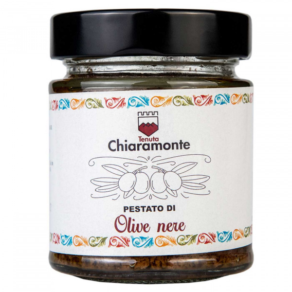 Pestato di Olive Tonda Iblea 160gr - Tenuta Chiaramonte