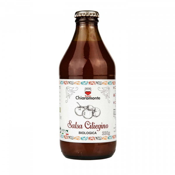 salsa ciliegino biologica tenuta chiaramonte 330gr