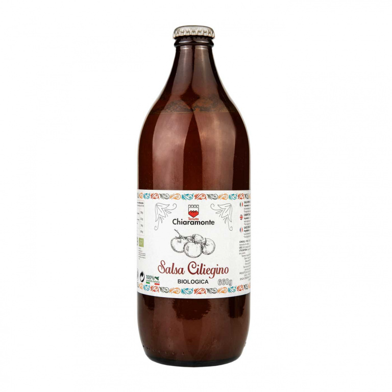 salsa ciliegino biologica tenuta chiaramonte 660gr